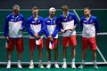 Španělsko - Česko, Davis Cup 2023 (Navrátil, Lehečka, Macháč, Menšík, Pavlásek)