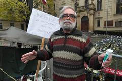 Jiří Gruntorád, protest, hladovka