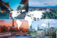 kviz svet vlajky - ikona, poutak