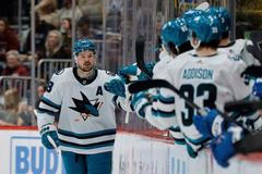 NHL: San Jose Sharks at Colorado Avalanche