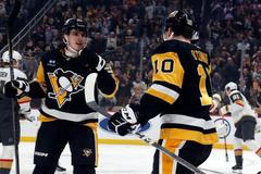 NHL: Vegas Golden Knights at Pittsburgh Penguins