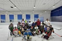 Trénink brazilských hokejistů v Sao Paulu