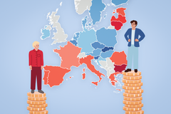 Platové rozdíly grafika - Ikona, poutak