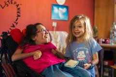 Hana Teichmannová, rodina, mozková obrna, charita, péče