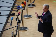 Maďarský premiér Viktor Orbán, summit EU
