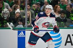 NHL Columbus Blue Jackets 2023/24, David Jiříček