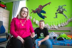 Konto Bariéry - Michaela Havranová se synem, roztroušená skleróza