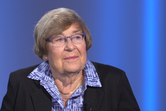 Jana Kánská, dcera Milady Horákové, v pořadu Spotlight