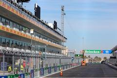 F1, VC Las Vegas 2023 - přípravné práce