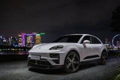 Porsche Macan EV 2023 Singapur