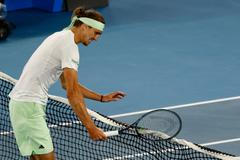 Daniil Medveděv - Alexander Zverev, semifinále Australian Open 2024