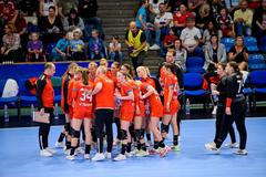 házená, česká reprezentace v utkání kvalifikace ME proti Finsku