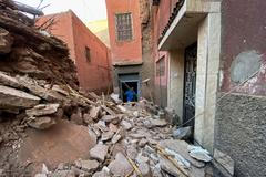 Maroko, Marrákeš, zemětřesení