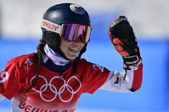 Snowboardistka Zuzana Maděrová na olympiádě 2022 v Pekingu