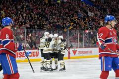 NHL: Boston Bruins at Montreal Canadiens
