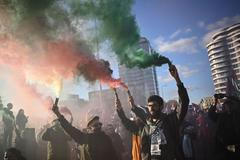 Londýn demonstrace Palestina