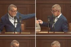 Babiš si ve Sněmovně nebral servítky, ministra Dvořáka nazval nulou a parazitem