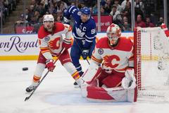 NHL: Calgary Flames at Toronto Maple Leafs