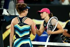 Linda Nosková, Iga Šwiateková, Australian Open 2024, 3. kolo