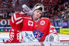 Robin Meyer,  brankář týmu Rapperswil-Jona