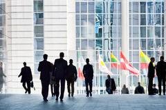 Evropský parlament v Bruselu