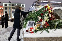 Alexej Navalnyj, pieta, úmrtí