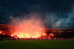 Marakana - stadion Crvené zvezdy Bělehrad