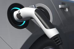 Apple auto elektromobil logo