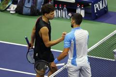 Novak Djokovič - Ben Shelton, semifinále US Open 2023