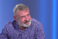 Herec Jiří Dvořák v pořadu Spotlight