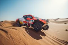 Aliyyah Kolocová (RedLined) během Rallye Dakar