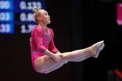 Ruská sportovní gymnastka Angelina Melnikovová