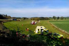 Vlak srazil u Bělčic na Strakonicku čtyři pracovníky Správy železnic.