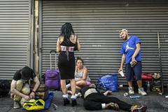 Drogově závislí lidé na opiátech v americké Filadelfii