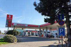 čerpací stanice Benzina Opava ulice Těšínská