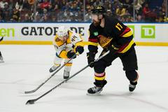 Sestřih utkání Vancouver - Nashville