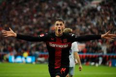 Bundesliga - Bayer Leverkusen v TSG 1899 Hoffenheim Patrik Schick gól, fotbal