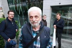 Fedor Gál při protestu proti PPF: Jsem tady kvůli dětem a vnoučatům