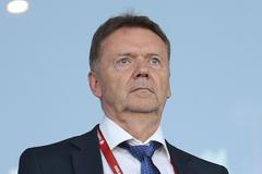 Roman Berbr v hledišti na kvalifikaci ME 2020 Česko - Bulharsko.