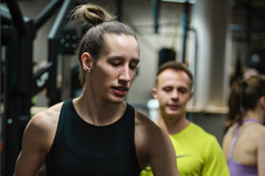 Česká taekwondistka Petra Štolbová