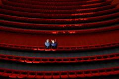 Kino, prázdné, ilustrace