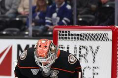 Lukáš Dostál zlikvidoval trestné střílení  dvě sekundy před koncem zápasu Anaheim - New Jersey.