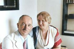 Edvard Beneš, prezident, obarvené fotografie, historie, Československo, Domácí