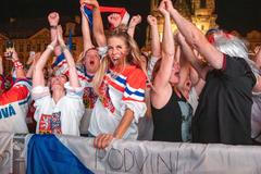 Mistrovství světa v hokeji 2024 a sledování finále na Staroměstském náměstí v Praze