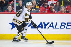 NHL: Boston Bruins at Calgary Flames
