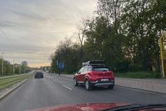 Praha 6, Evropská, silnice, monitorovací vozidlo