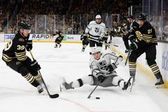 NHL: Los Angeles Kings at Boston Bruins