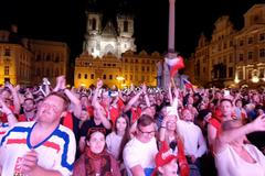 Jak se fandilo na Staroměstském náměstí: Finále MS v hokeji v Praze 2024