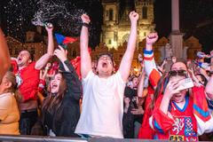 Mistrovství světa v hokeji 2024 a sledování finále na Staroměstském náměstí v Praze