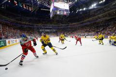 Hokej MS 2024 Česko - Švédsko